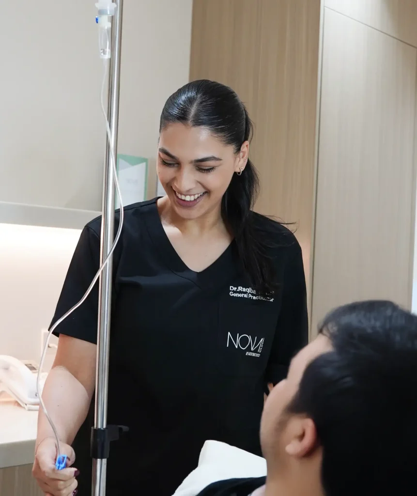 iv therapy at Nova clinic dubai